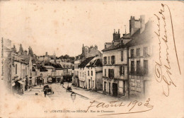 N°1707 W -cpa Chatillon Sur Seine -rue De Chaumont- - Chatillon Sur Seine