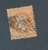 FRANCE - N° 31 OBLITERE AVEC GC 3219 ROUEN - COTE : 25€ - 1868 - 1863-1870 Napoleone III Con Gli Allori