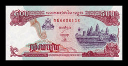 Camboya Cambodia 500 Riels 1998 Pick 43b Sc Unc - Cambodge