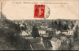 N°1709 W -cpa Chatillon Sur Seine -vue Générale Et Massif De La Source De La Douix- - Chatillon Sur Seine