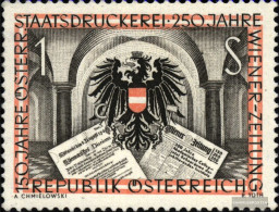 Austria 1011 (complete Issue) Unmounted Mint / Never Hinged 1954 Staatsdruckerei - Nuovi