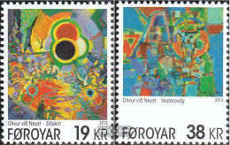 Denmark - Faroe Islands 790-791 (complete Issue) Unmounted Mint / Never Hinged 2013 Art - Faroe Islands