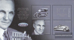 Austria Block20 (complete Issue) Unmounted Mint / Never Hinged 2003 100 Years Ford-Automobile - Blocks & Kleinbögen