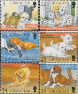 Gibraltar 749-754 (complete Issue) Unmounted Mint / Never Hinged 1996 Puppies - Gibraltar