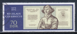 East Germany / DDR 1973 Mi# 1828 Used - 500th Anniv. Of The Birth Of Nicolaus Copernicus / Space - Europa