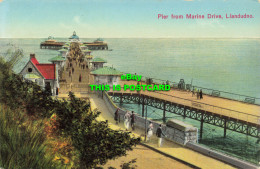 R598980 Llandudno. Pier From Marine Drive - Monde