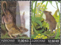 Denmark - Faroe Islands 785-786 (complete Issue) Unmounted Mint / Never Hinged 2013 Nagetiere - Faroe Islands