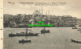 R598983 Constantinople. General View Of The Mosque Suleymanie - Monde