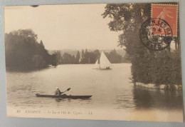 DPT 95 - Enghien-les-Bains - Le Lac Et L'ile Des Cygnes - Zonder Classificatie