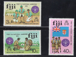 Fiji 1974 Serie 3v Scouting Jamboree MNH - Fiji (1970-...)