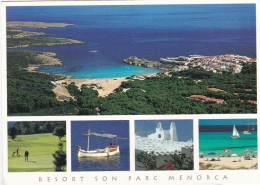 Son Parc Resort, Menorca, Spain - Stamped Postcard   - L Size 17x12cm  - LS3 - Menorca