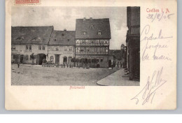 0-4370 KÖTHEN, Holzmarkt, 1906 - Köthen (Anhalt)