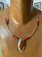 Collier En Argent Massif (CLAUDE DASQUE) - Kettingen