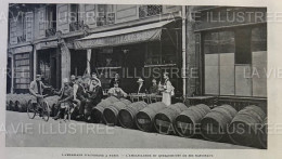 1905 L'AMBASSADE D'AUVERGNE RUE D'ARGENTEUIL - LES COINS PITTORESQUES DE PARIS - LA VIE ILLUSTRÉE - 1900 - 1949