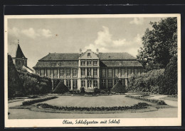 AK Oliva, Schlossgarten Mit Schloss  - Westpreussen