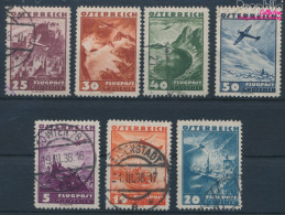 Österreich 598-599,601-605 Gefälligkeitsentwertung Gestempelt 1935 Flugpost-Ausgabe (10405019 - Gebruikt