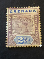 GRENADA  SG 51  2½d Mauve And Ultramarine  MH* - Grenada (...-1974)