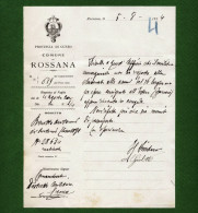 D-IT Guerra 1914-18 Rossana Cuneo 1914 Diserzione Alla Chiamata Alle Armi - Documents Historiques