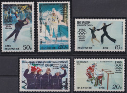 F-EX50235 KOREA MNH 1980 WINTER OLYMPIC GAMES MOSCOW SKI SKATING ICE HOCKEY.  - Invierno 1980: Lake Placid