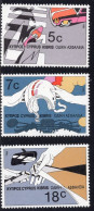 Cyprus 1986 Serie 3v Road Safety MNH - Ungebraucht