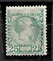 MONACO STAMPS 1885 ,Sc.#6, USED - Usados