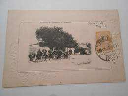 Turquie , Carte De Smyrne 1918 ( Non Voyage) - Brieven En Documenten