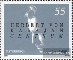 Austria 2507b (complete Issue) Brighter Color Unmounted Mint / Never Hinged 2005 Karajan - Neufs