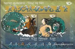Denmark - Faroe Islands Block16 (complete Issue) Unmounted Mint / Never Hinged 2004 NORTH - Nordic Mythen - Faeroër