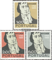 Portugal 1023-1025 (complete Issue) Unmounted Mint / Never Hinged 1966 M. M. Barbosa You Bocage - Unused Stamps