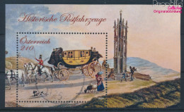 Österreich Block124 (kompl.Ausg.) Gestempelt 2021 Historische Postfahrzeuge (10404969 - Gebraucht