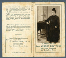 °°° Santino N. 9283 - Il Servo Di Dio Don Andrea Beltrami - Torino °°° - Religión & Esoterismo