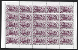 Folha 25 Stamps Castelo De Silves, Algarve. Arquitetura Militar Islâmica Séc. VIII. Stamps Of Silves Castle, Algarve. - Storia Postale