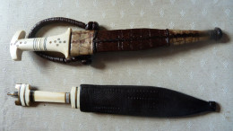2 Anciens Couteaux Soudan - Armi Bianche