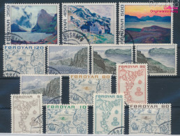 Dänemark - Färöer Gestempelt Freimarken 1975 Freimarken  (10400690 - Faroe Islands