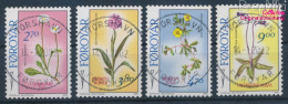 Dänemark - Färöer 162-165 (kompl.Ausg.) Gestempelt 1988 Blumen (10400710 - Féroé (Iles)