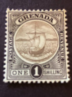 GRENADA  SG 86  1s Black On Green  MNH** - Granada (...-1974)