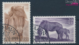 Dänemark - Färöer 250-251 (kompl.Ausg.) Gestempelt 1993 Pferde (10400733 - Faeroër