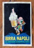 BIRRA NAPOLI - BIRRERIE MERIDIONALI NAPOLI - ETICHETTA CHIUDILETTERA - Storia Postale