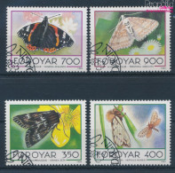 Dänemark - Färöer 252-255 (kompl.Ausg.) Gestempelt 1993 Schmetterlinge (10400734 - Faroe Islands