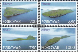 Denmark - Faroe Islands 381-384 (complete Issue) Unmounted Mint / Never Hinged 2000 Islands - Faeroër