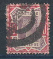 GB N°102 Victoria 10p Rouge Et Violet-brun De 1887-1900 - Gebruikt