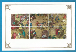 Belgique - Antituberculeux - Campagne 1967-1968 - Timbres N°1437 à 1442 "Jeux D'Enfants" De Pierre Bruegel - Documents Commémoratifs
