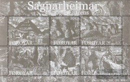 Denmark - Faroe Islands Block21 (complete Issue) Unmounted Mint / Never Hinged 2008 The Tell The World - Isole Faroer