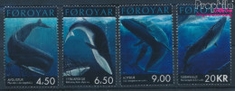 Dänemark - Färöer 408-411 (kompl.Ausg.) Gestempelt 2001 Wale (10400789 - Islas Faeroes