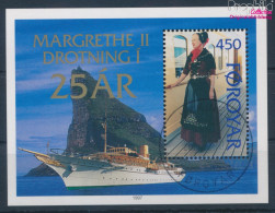 Dänemark - Färöer Block9 (kompl.Ausg.) Gestempelt 1997 25 Jahre Königin Margarethe II. (10400756 - Féroé (Iles)