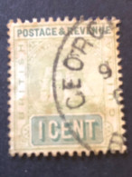 BRITISH GUIANA  SG 213   1c Sea Green FU - Brits-Guiana (...-1966)