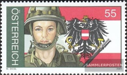 Austria 2503 (complete Issue) Unmounted Mint / Never Hinged 2004 Bundesheer - Unused Stamps