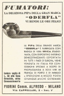 La Deliziosa Pipa ODERFLA - Pubblicità Del 1942 - Old Advertising - Reclame