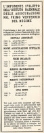 Istituto Nazionale Delle Assicurazioni - Pubblicità Del 1942 - Old Advert - Publicités