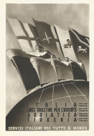 Linee Triestine Per L'Oriente - Pubblicità Del 1942 - Old Advertising - Publicités